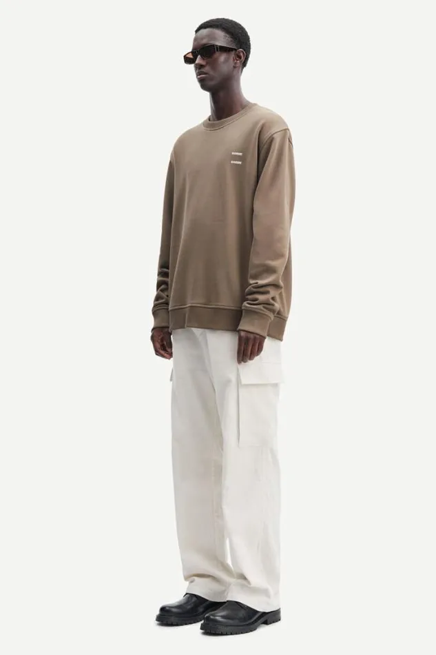 Man Joel Crew Neck 11414 Crocodile Samse Samse Sweatshirts and Hoodies