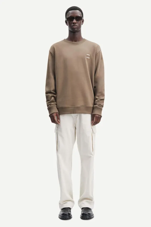 Man Joel Crew Neck 11414 Crocodile Samse Samse Sweatshirts and Hoodies