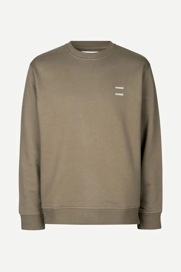 Man Joel Crew Neck 11414 Crocodile Samse Samse Sweatshirts and Hoodies