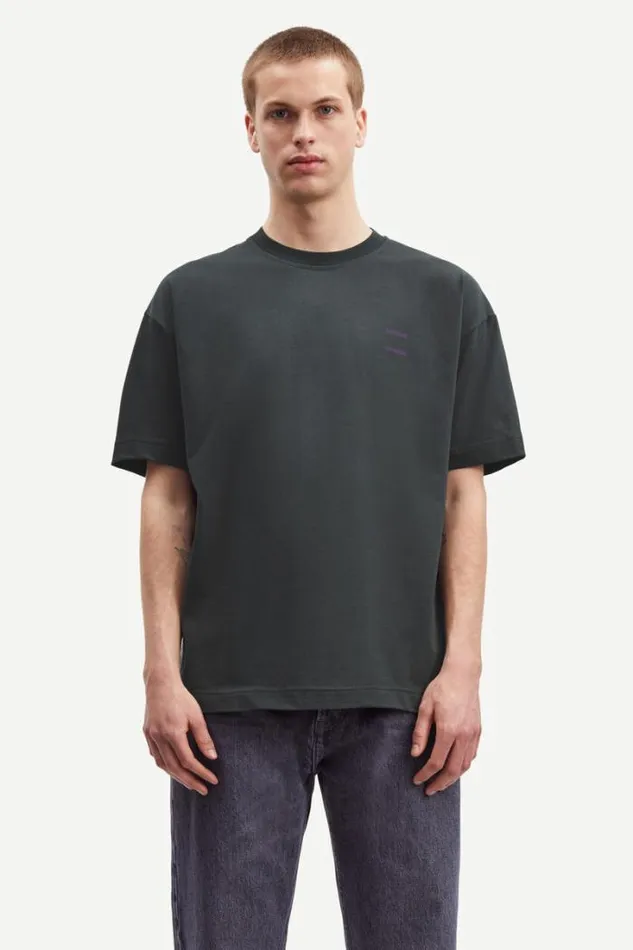 Man Joel Tshirt 11415 Volcanic Ash Samse Samse Tshirts and Polos