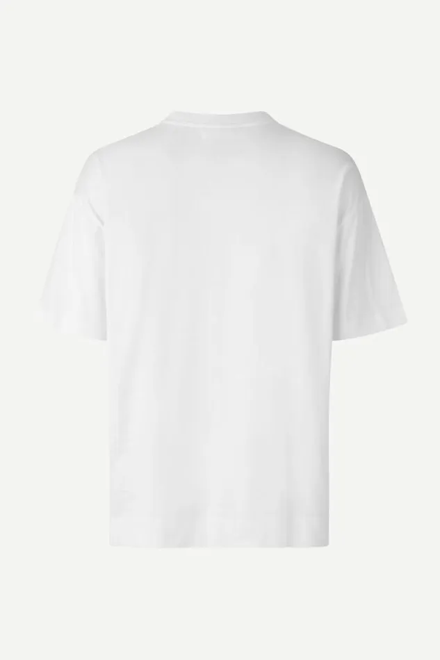 Man Joel Tshirt 11415 White Samse Samse Tshirts and Polos