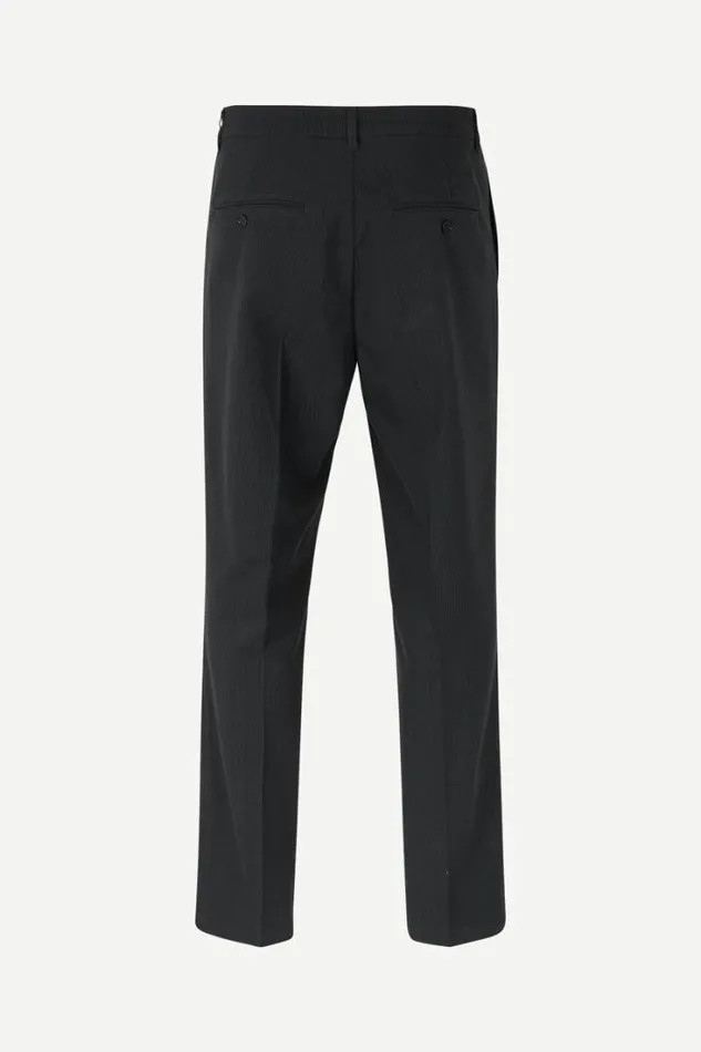 Man Johnny Trousers 14931 Grey Pinstripe Samse Samse Trousers