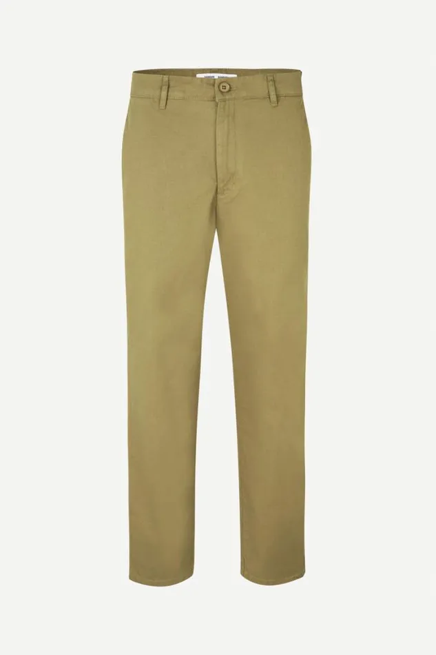 Man Johnny Trousers 14968 Covert Green Samse Samse Trousers