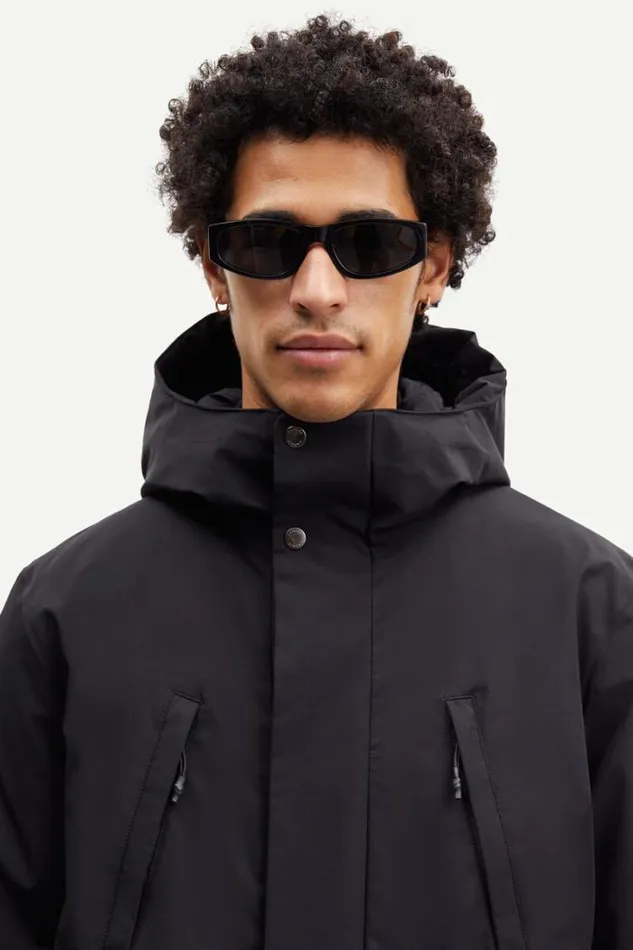Man Jon Jacket 14269 Black Samse Samse Jackets and Coats