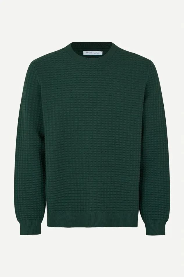 Man Jules Crew Neck 10490 Garden Topiary Samse Samse Knitwear