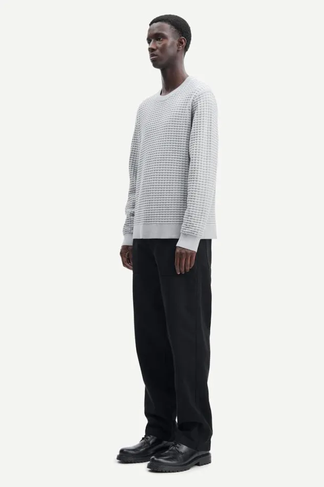 Man Jules Crew Neck 10490 Highrise Samse Samse Knitwear