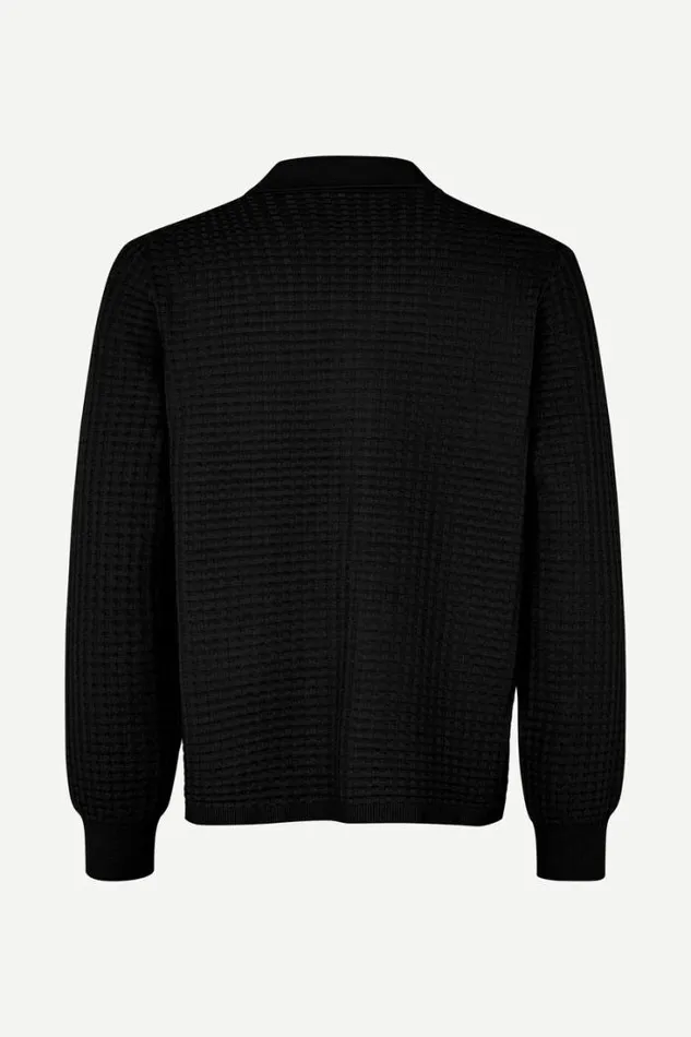 Man Jules Shirt 10490 Black Samse Samse Knitwear