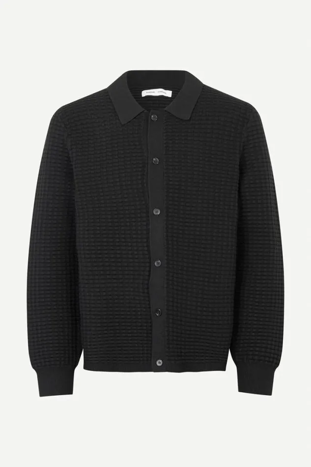 Man Jules Shirt 10490 Black Samse Samse Knitwear