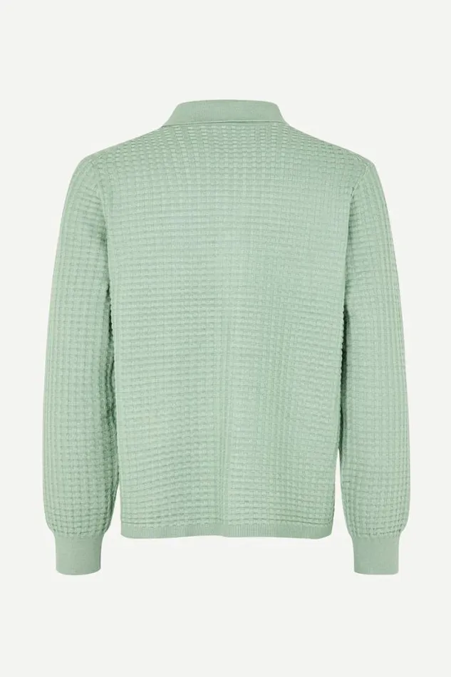 Man Jules Shirt 10490 Iceberg Green Samse Samse Knitwear