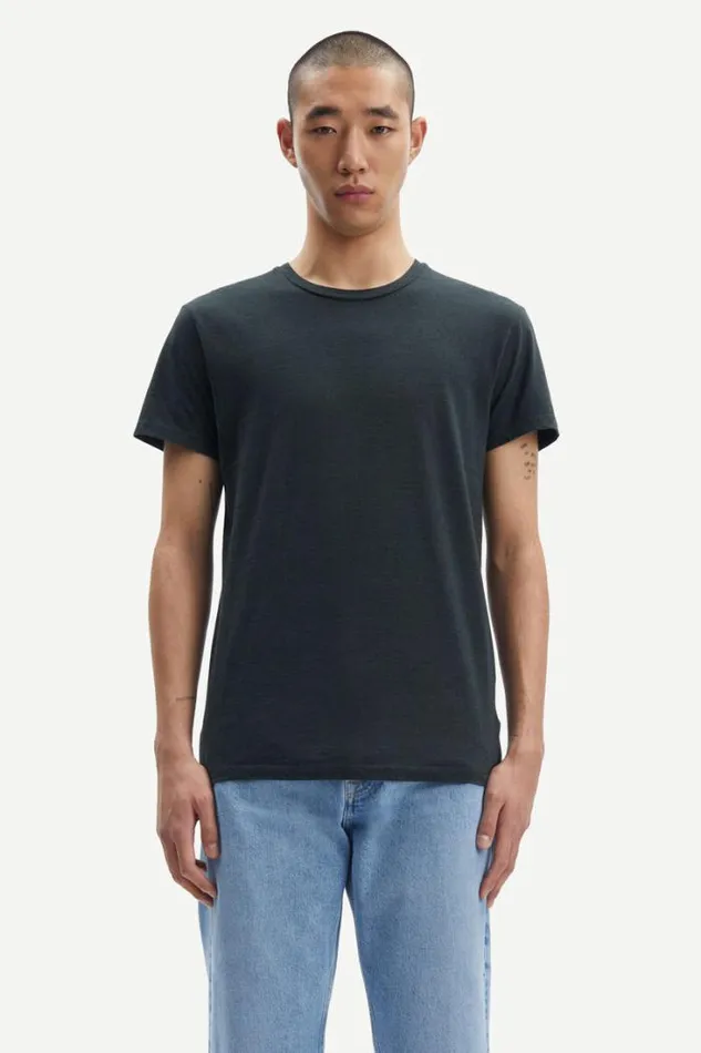 Man Kronos On Stripe 273 Spruceblack St Samse Samse Tshirts and Polos