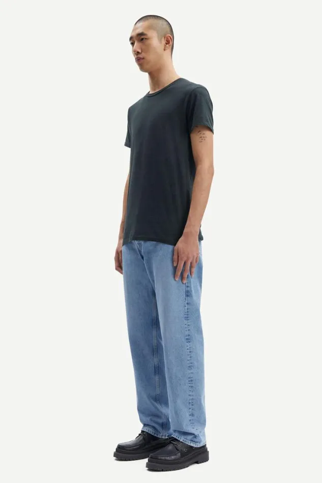 Man Kronos On Stripe 273 Spruceblack St Samse Samse Tshirts and Polos