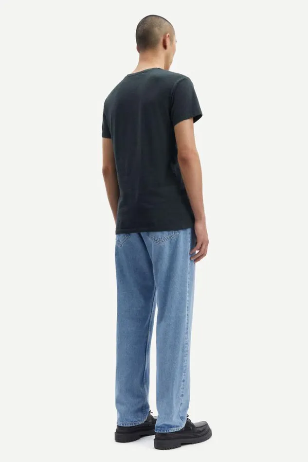 Man Kronos On Stripe 273 Spruceblack St Samse Samse Tshirts and Polos