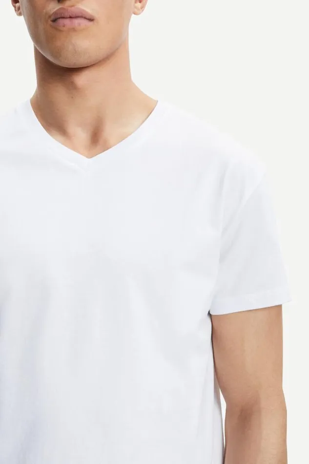Man Kronos Vn Tshirt 273 White Samse Samse Tshirts and Polos Man Kronos Vn Tshirt 273 White Samse Samse Tshirts and Polos
