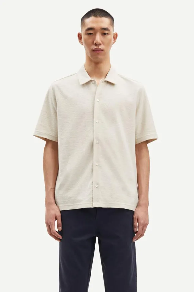 Man Kvistbro Shirt 11600 Oatmeal Samse Samse Shirts