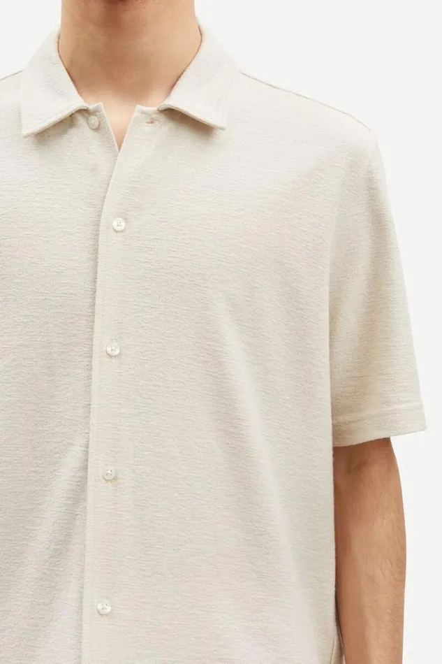 Man Kvistbro Shirt 11600 Oatmeal Samse Samse Shirts