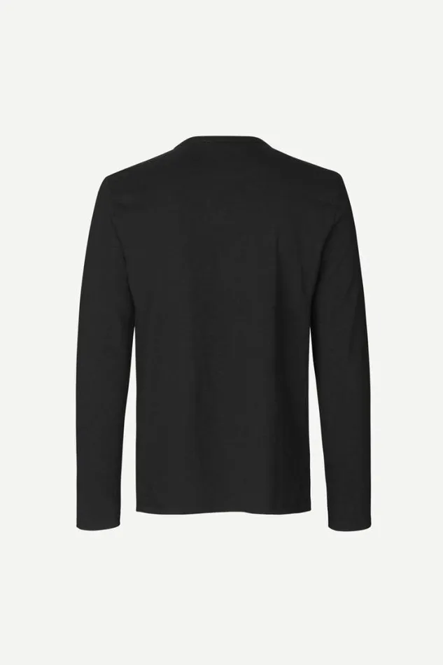 Man Lassen On Ls 2586 Black Samse Samse Tshirts and Polos Man Lassen On Ls 2586 Black Samse Samse Tshirts and Polos