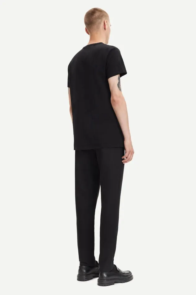 Man Lassen On Ss 2586 Black Samse Samse Tshirts and Polos Man Lassen On Ss 2586 Black Samse Samse Tshirts and Polos