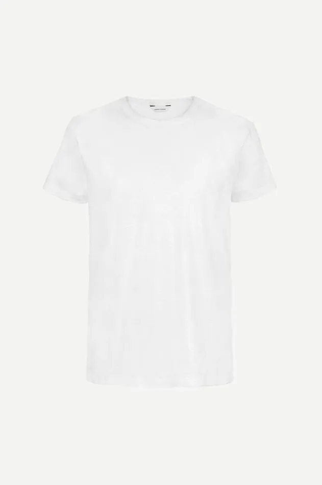 Man Lassen On Ss 2586 White Samse Samse Tshirts and Polos