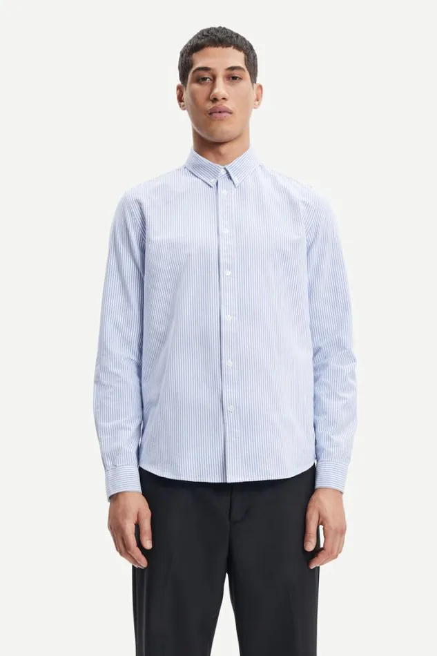 Man Liam BX 8111 Blue St Samse Samse Shirts
