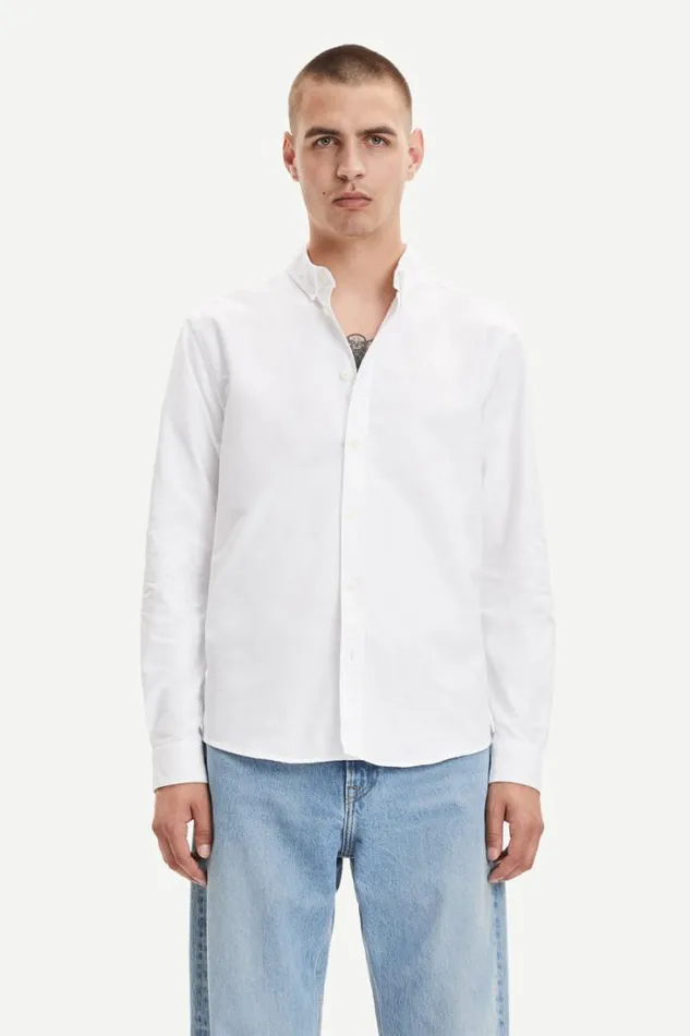 Man Liam BX Shirt 11246 White Samse Samse Shirts