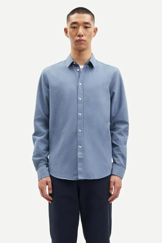 Man Liam BX Shirt 11389 Blue Mirage Samse Samse Shirts