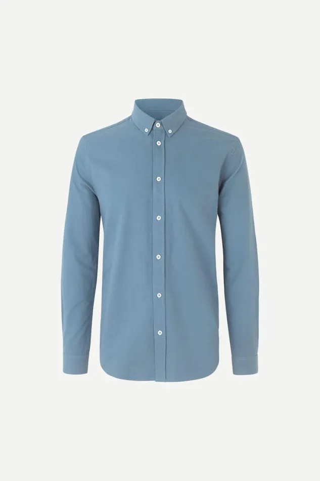 Man Liam BX Shirt 11389 Blue Mirage Samse Samse Shirts