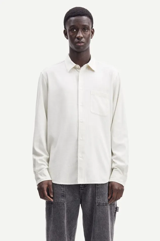 Man Liam FF Shirt 14747 Clear Cream Samse Samse Shirts