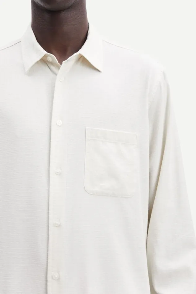 Man Liam FF Shirt 14747 Clear Cream Samse Samse Shirts