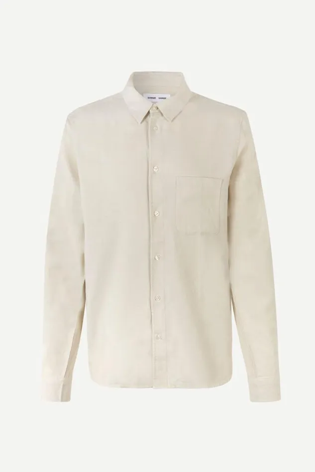 Man Liam FF Shirt 14747 Clear Cream Samse Samse Shirts