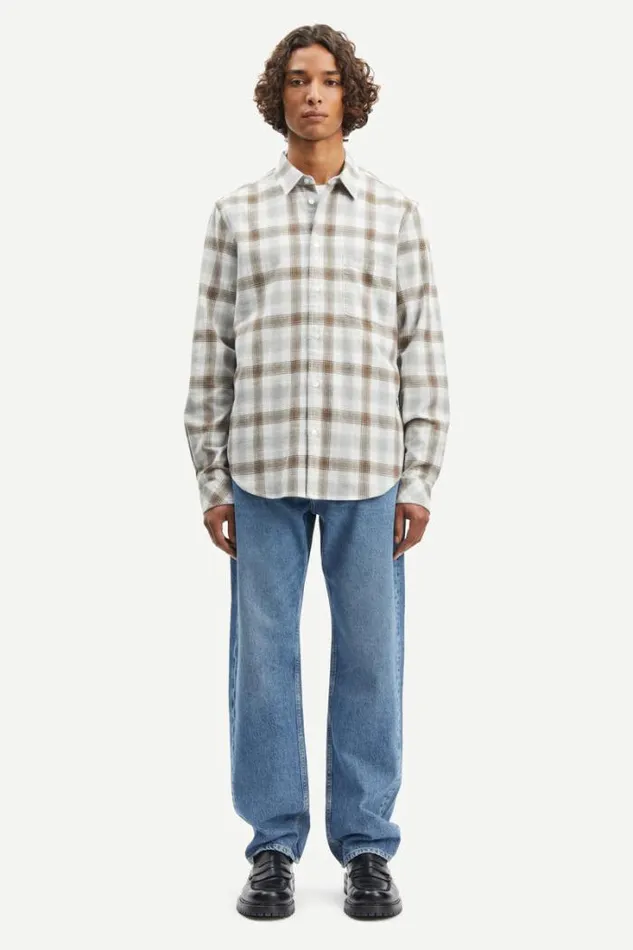 Man Liam FF Shirt 14975 Major Brown Ch Samse Samse Shirts