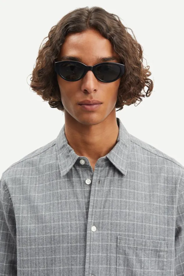 Man Liam FF Shirt 14975 Ultimate Gray Ch Samse Samse Shirts