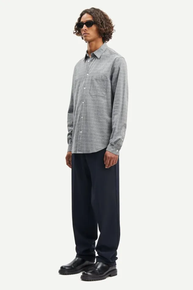 Man Liam FF Shirt 14975 Ultimate Gray Ch Samse Samse Shirts
