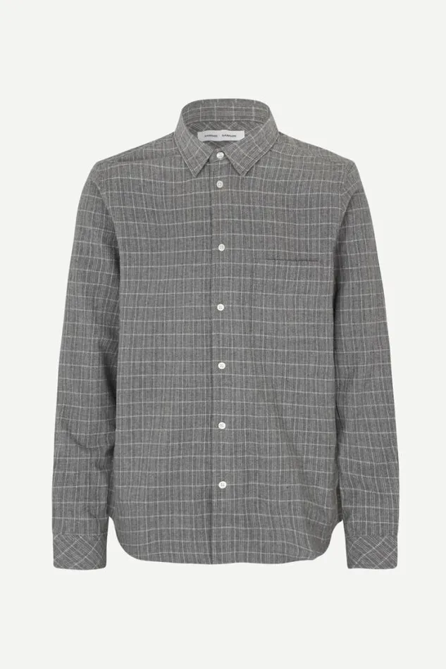 Man Liam FF Shirt 14975 Ultimate Gray Ch Samse Samse Shirts
