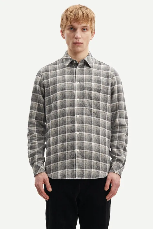 Man Liam FP Shirt 14616 Crocodile Ch Samse Samse Shirts