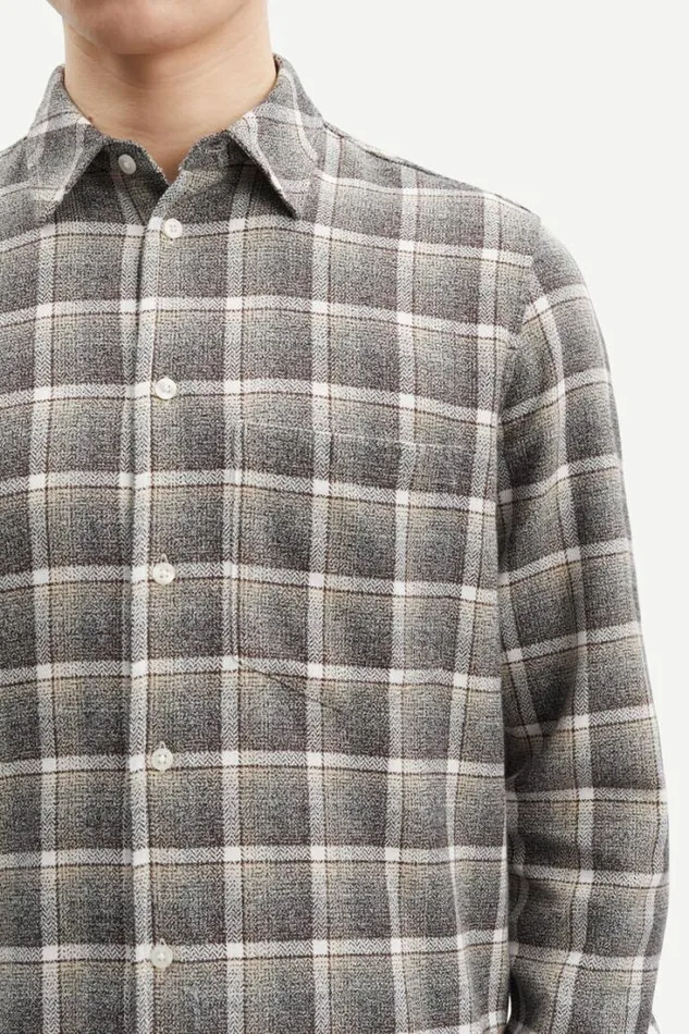 Man Liam FP Shirt 14616 Crocodile Ch Samse Samse Shirts