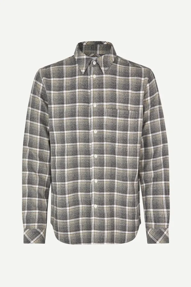 Man Liam FP Shirt 14616 Crocodile Ch Samse Samse Shirts