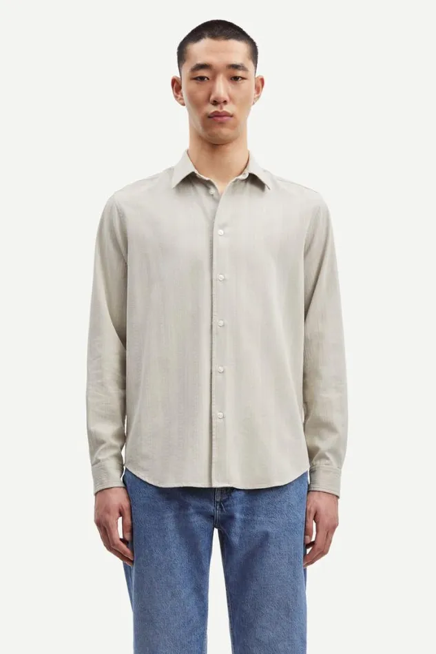 Man Liam FX Shirt 14979 Silver Lining Samse Samse Shirts