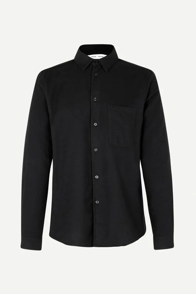 Man Liam NF Shirt 7383 Black Samse Samse Shirts