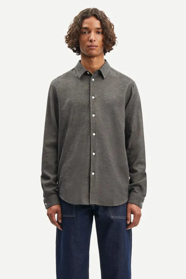 Man Liam NX Shirt 14039 Fallen Rock Mel Samse Samse Shirts