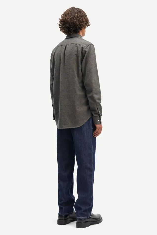 Man Liam NX Shirt 14039 Fallen Rock Mel Samse Samse Shirts