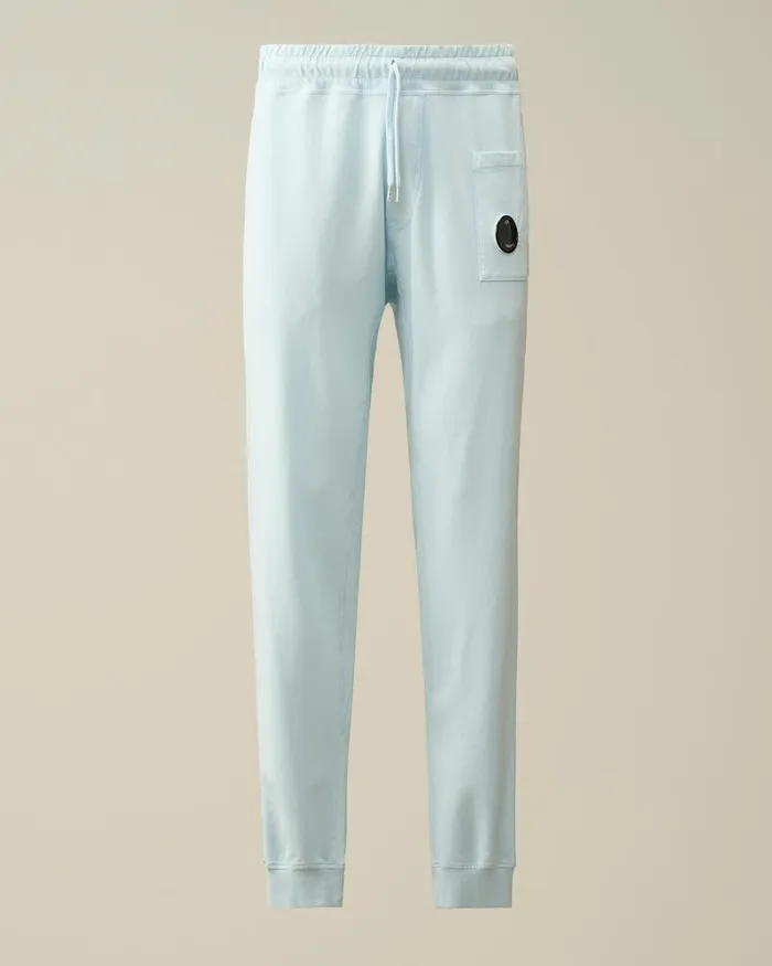 Man Light Fleece Utility Sweatpants Starlight Blue CP Company Tracksuits and Shorts Man Light Fleece Utility Sweatpants Starlight Blue CP Company Tracksuits and Shorts