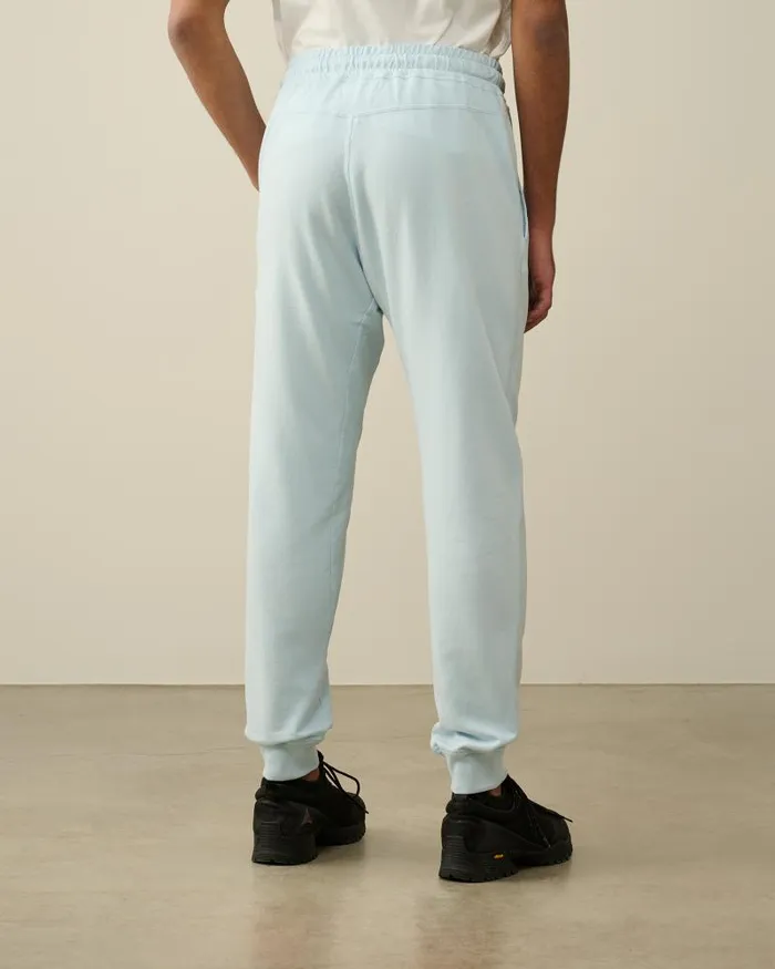 Man Light Fleece Utility Sweatpants Starlight Blue CP Company Tracksuits and Shorts