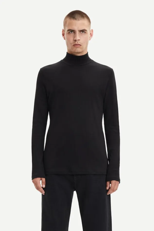 Man Merkur Tn Ls 200 Black Samse Samse Tshirts and Polos