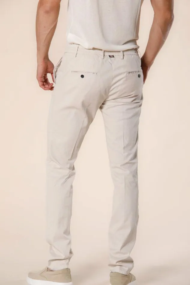 Man Milano Jogger Chino Jogger In Cotton And Tencel Extra Slim Mason039s Pants
