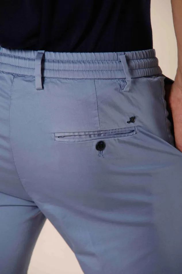 Man Milano Jogger Travel Chino Jogger In Tecno Travel Stretch Satin Extra Slim Mason039s Pants