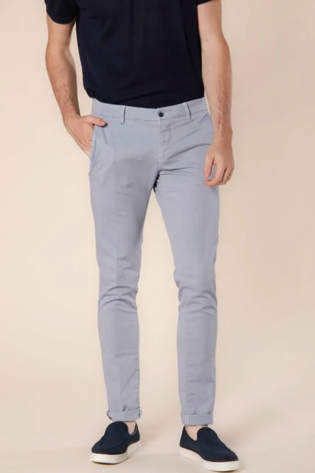 Man Milano Style Chino Pants In Cotton With Damier Pattern Extra Slim Mason039s Pants Man Milano Style Chino Pants In Cotton With Damier Pattern Extra Slim Mason039s Pants