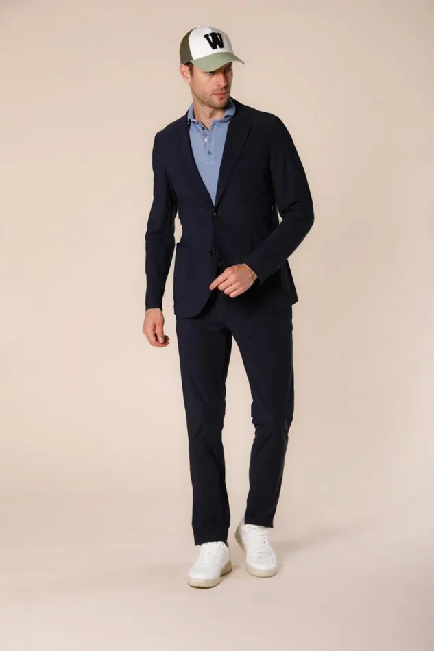 Man Milano Style Dynamic Chino Jogger Pants In Super Technical Jersey Extra Slim Mason039s Pants