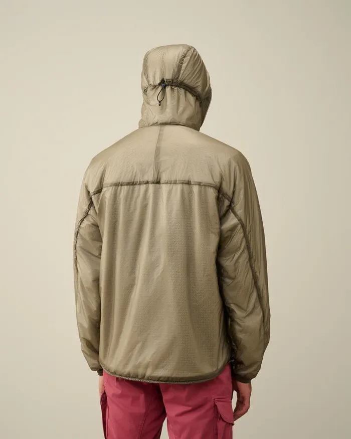 Man Nada Shell Hooded Jacket Goat 8211 Grey CP Company Jacket and Coats