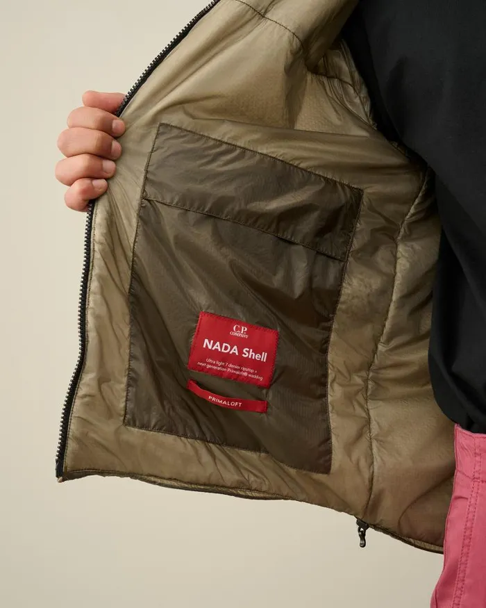 Man Nada Shell Hooded Jacket Goat 8211 Grey CP Company Jacket and Coats