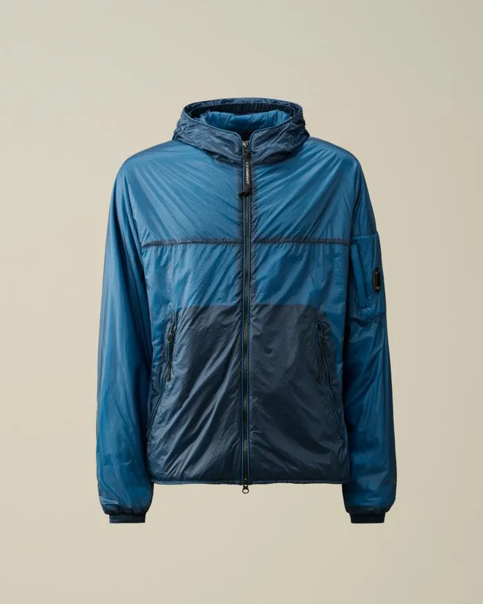 Man Nada Shell Hooded Jacket Ink Blue CP Company Jacket and Coats